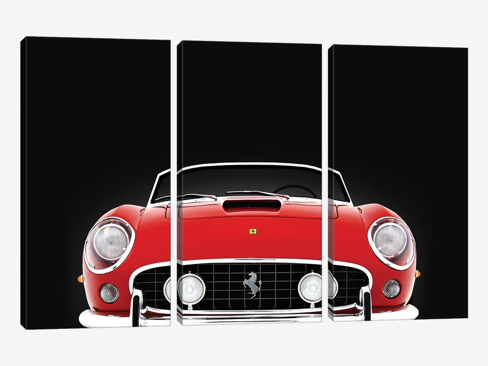Ferrari 250 GT by Mark Rogan 3-piece Canvas Artwork