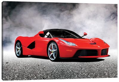 LaFerrari Canvas Art Print - Ferrari