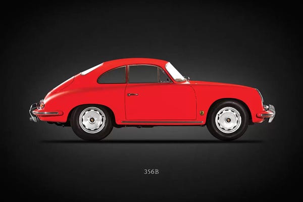 Black & White & Red: Porsche 356B 1961 by Mark Rogan