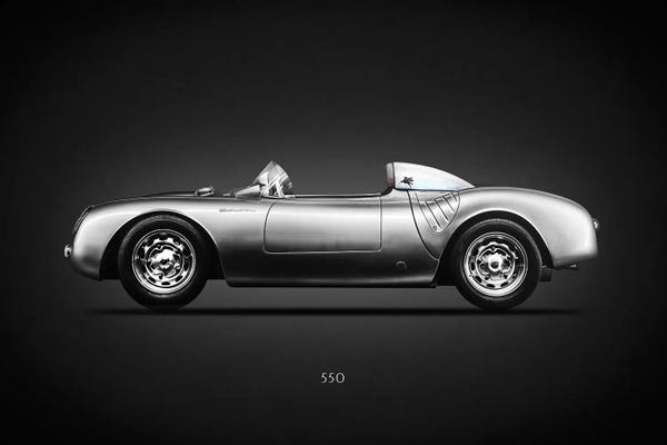 Porsche: Porsche 550 Spyder by Mark Rogan