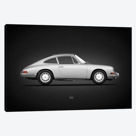 Porsche 911 1965 Coupe Canvas Print #RGN623} by Mark Rogan Canvas Art
