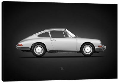 Porsche 911 1965 Coupe Canvas Art Print - Porsche
