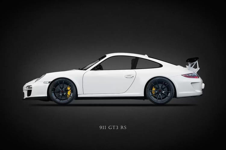 Porsche 911 GT3 RS 2011 by Mark Rogan wall art