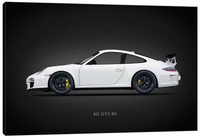 Porsche 911 GT3 RS 2011 Canvas Art Print - Mark Rogan