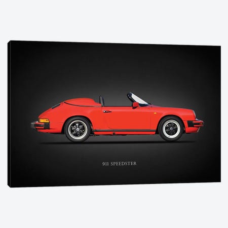 Porsche 911 Speedster 1989 Canvas Print #RGN630} by Mark Rogan Art Print