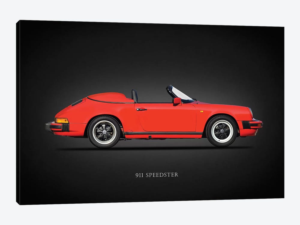 Porsche 911 Speedster 1989 by Mark Rogan 1-piece Canvas Wall Art