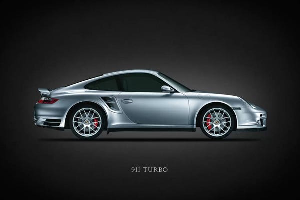 Porsche: Porsche 911 Turbo Silver by Mark Rogan