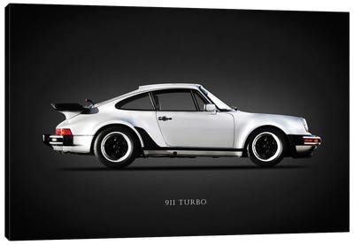 Porsche 930 911 Turbo 1984 Canvas Art Print - Mark Rogan