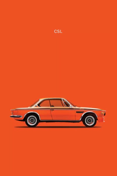 Mark Rogan: 1972 BMW CSL by Mark Rogan