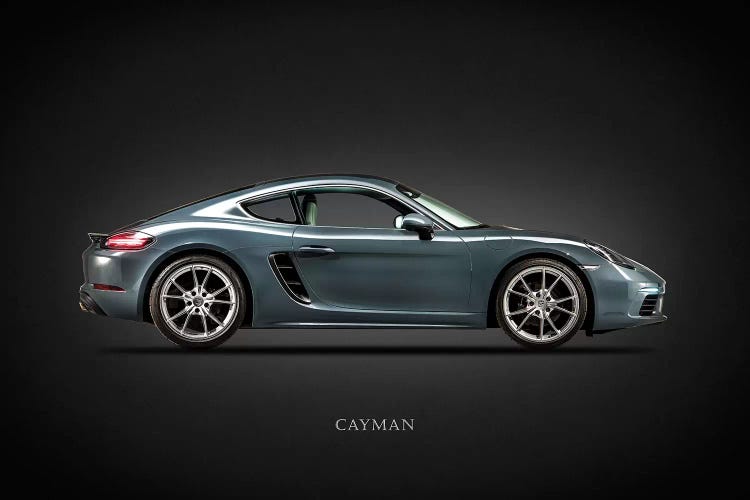 Porsche Cayman 718 by Mark Rogan wall art