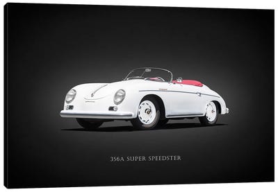 Porsche Super Speedster 1957 Canvas Art Print - Porsche