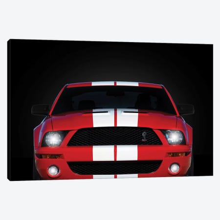 Shelby Mustang GT500 Canvas Print #RGN688} by Mark Rogan Canvas Wall Art