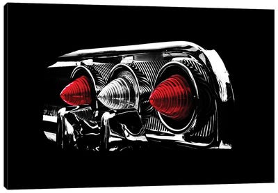 TailLight Canvas Art Print - Auto Racing Art