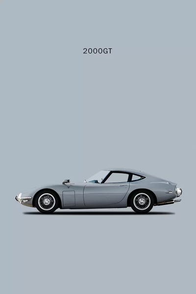 Toyota: Toyota 2000GT by Mark Rogan