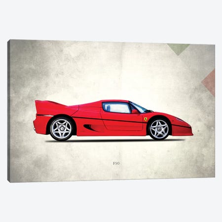 Ferrari F50 Canvas Print #RGN704} by Mark Rogan Canvas Wall Art