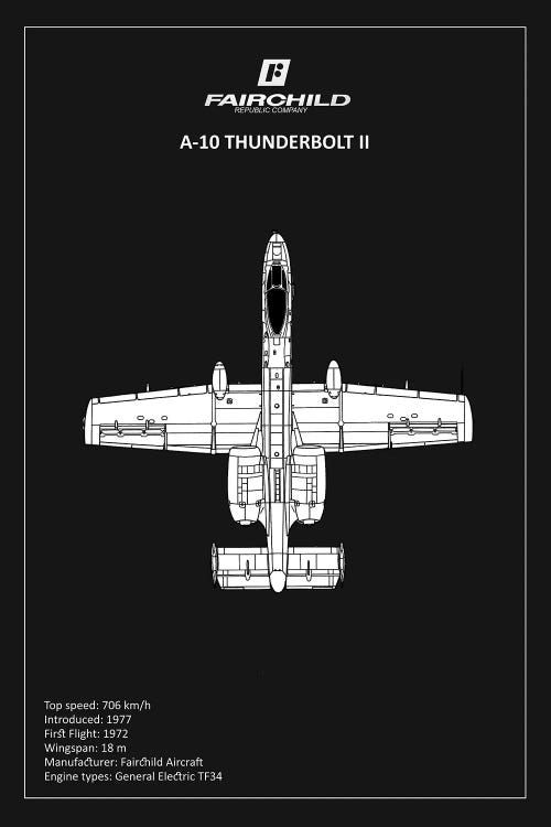 BP A-10 Thunderbolt 2 Black 