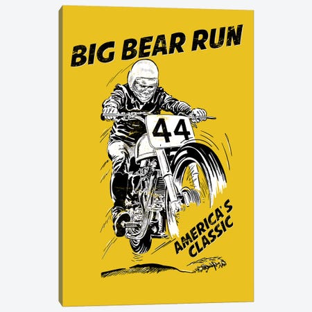 Big Bear Run Canvas Print #RGN779} by Mark Rogan Canvas Art