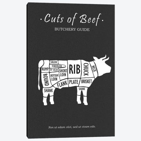 Butchery Beef Canvas Print #RGN780} by Mark Rogan Art Print