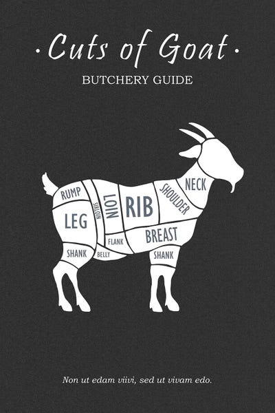 Cooking & Baking: Butchery Goat by Mark Rogan
