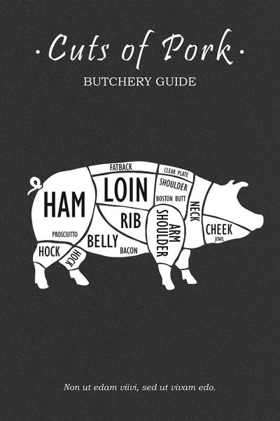 Cooking & Baking: Butchery Pork by Mark Rogan