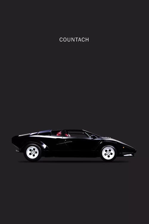 1984 Lamborghini Countach by Mark Rogan wall art