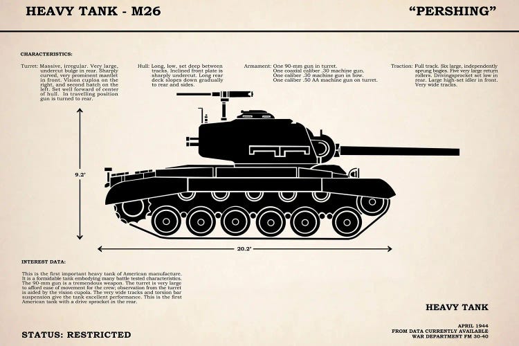 M26 Pershing Tank