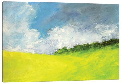 May Clouds Canvas Art Print - Rich Gombar