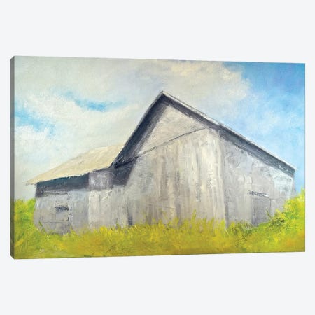 Old Gray Barn Canvas Print #RGO40} by Rich Gombar Canvas Art Print