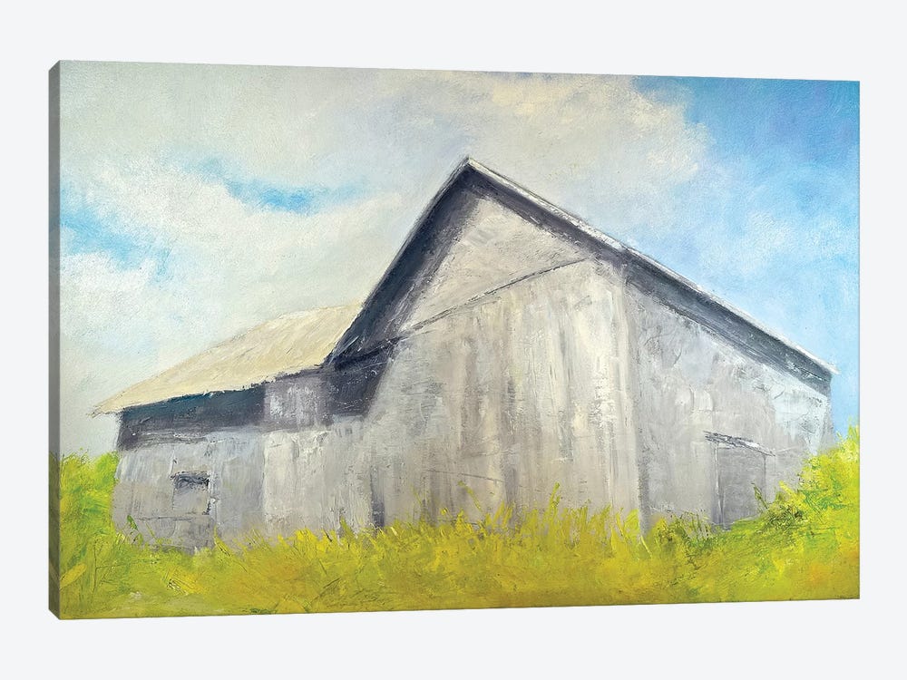 Old Gray Barn by Rich Gombar 1-piece Art Print