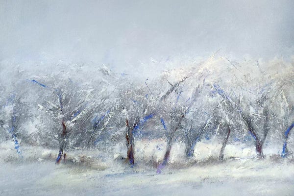 Rich Gombar: Winter Orchard by Rich Gombar