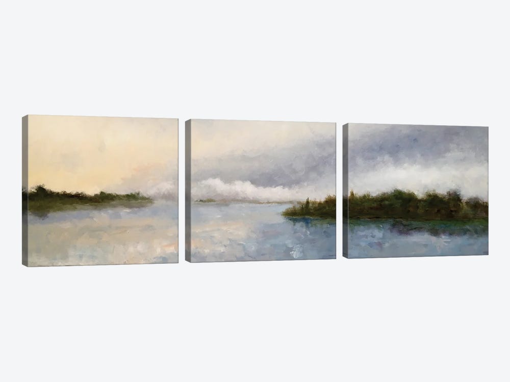 Serenity Now by Rich Gombar 3-piece Canvas Wall Art
