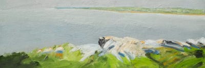 Jeness Beach by Rich Gombar multi panel art