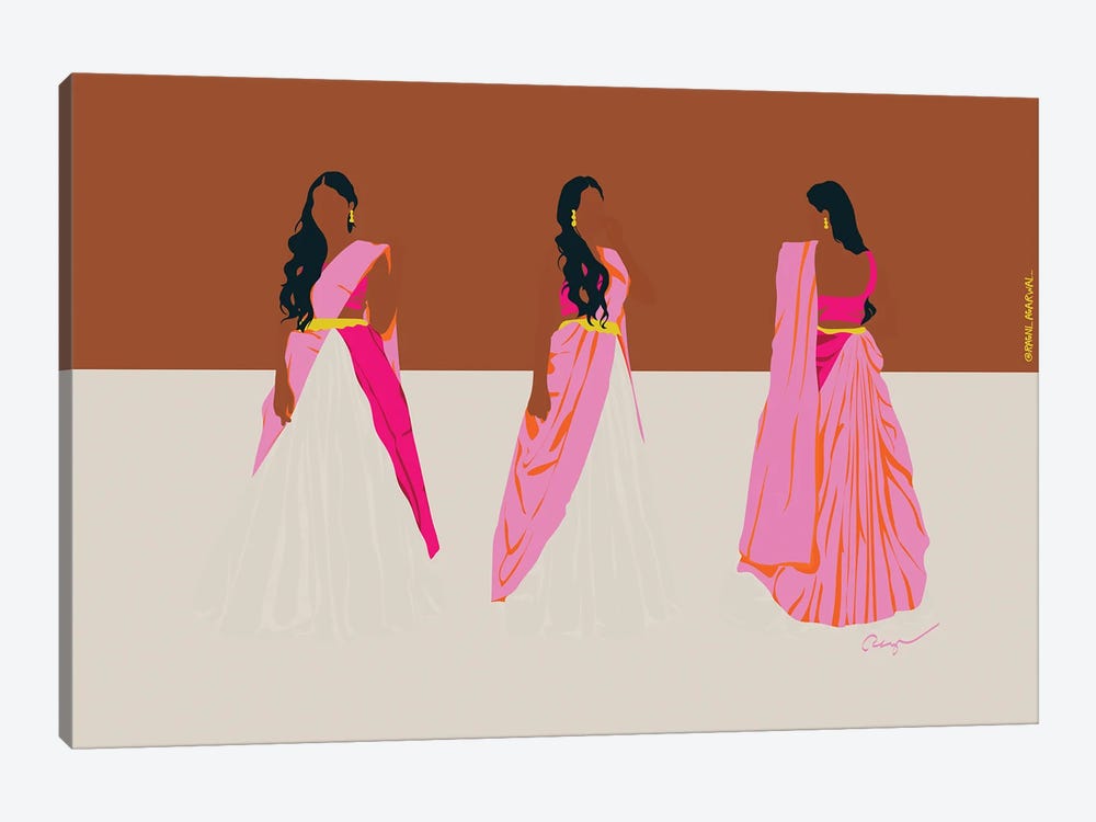 Dance Rani by Ragni Agarwal 1-piece Canvas Artwork