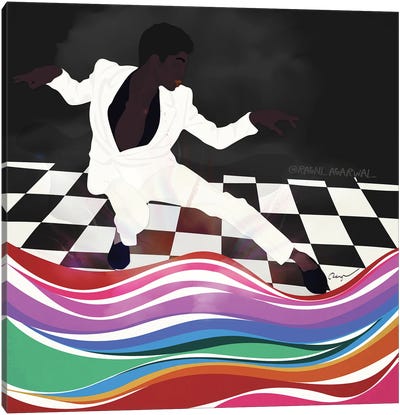 Dapper Dance Canvas Art Print - Ragni Agarwal