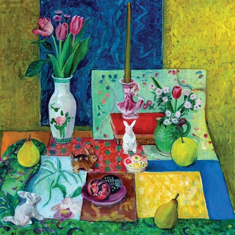 Rabbit Run by Rebecca Moss Guyver wall art