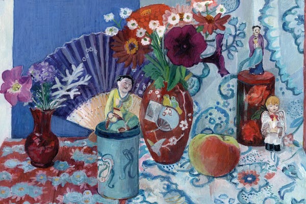 Chinese Décor: Friendship Joy And Health by Rebecca Moss Guyver