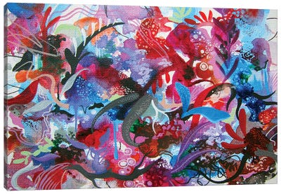 Submerge Emerge Canvas Art Print - Patricia Rodriguez