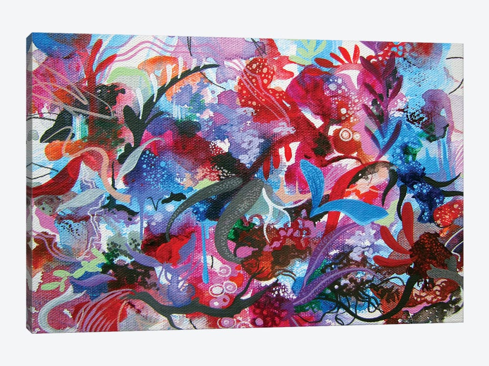 Submerge Emerge by Patricia Rodriguez 1-piece Canvas Art Print