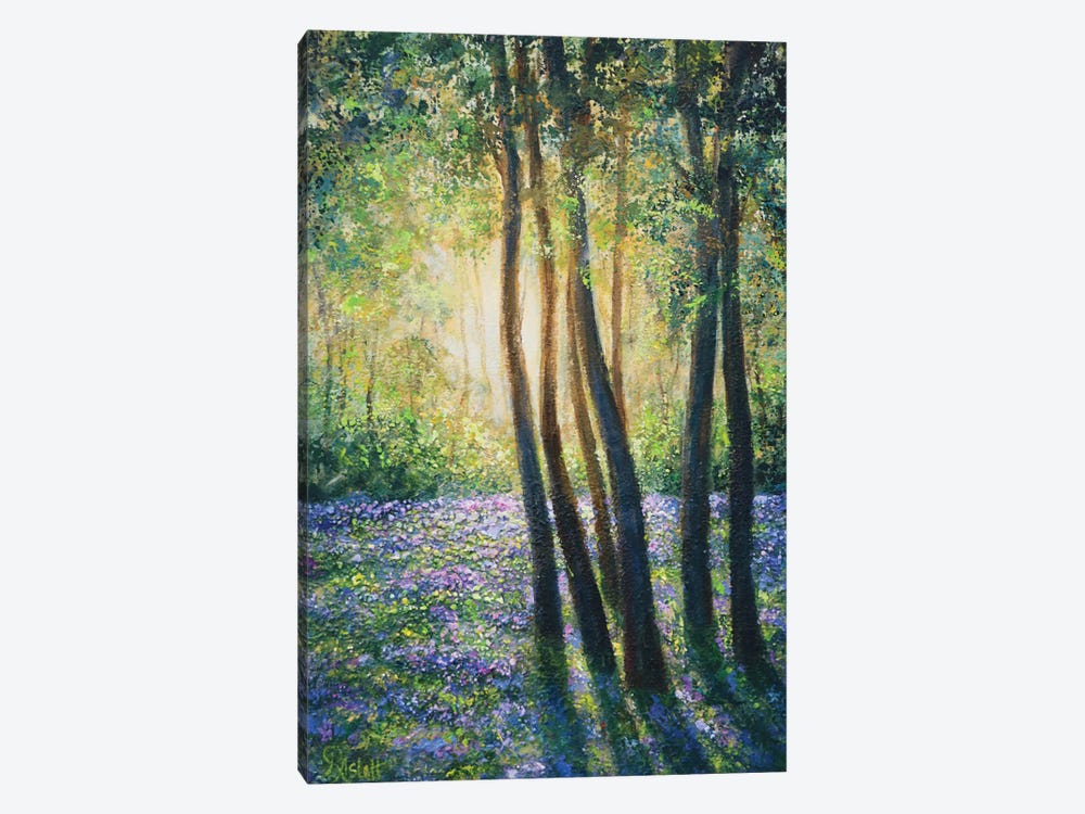 Bluebell Woods by Ruth Aslett 1-piece Canvas Wall Art