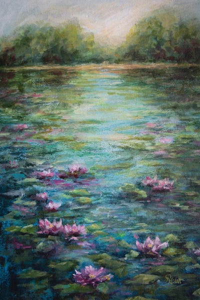 Ruth Aslett: Waterlilly Lake by Ruth Aslett