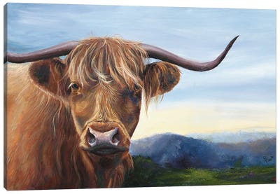 Highlander Canvas Art Print - Ruth Aslett