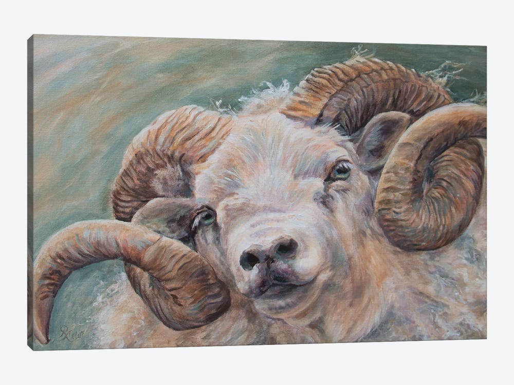 Hey Ewe by Ruth Aslett 1-piece Art Print