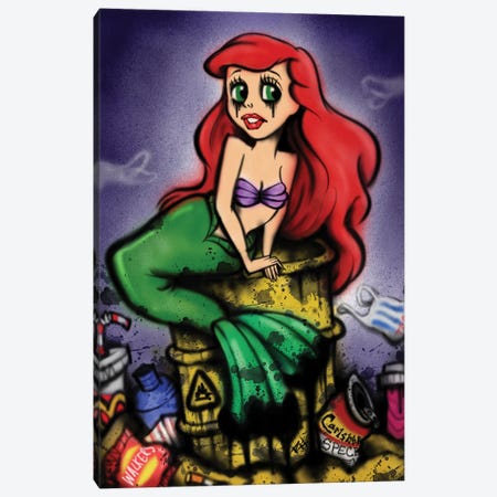 Ariel's Nightmare Canvas Print #RHD43} by Ross Hendrick Canvas Artwork