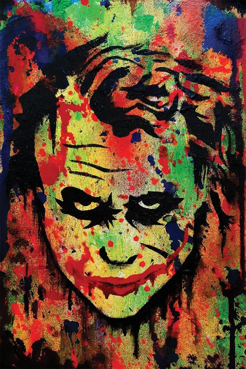 Joker by Ross Hendrick wall art