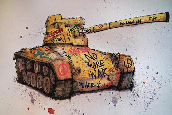 Pop Art: No More War by Ross Hendrick
