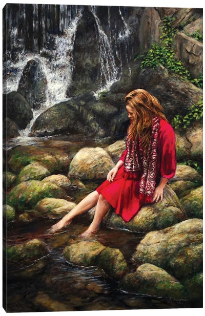 Waterfall Canvas Art Print