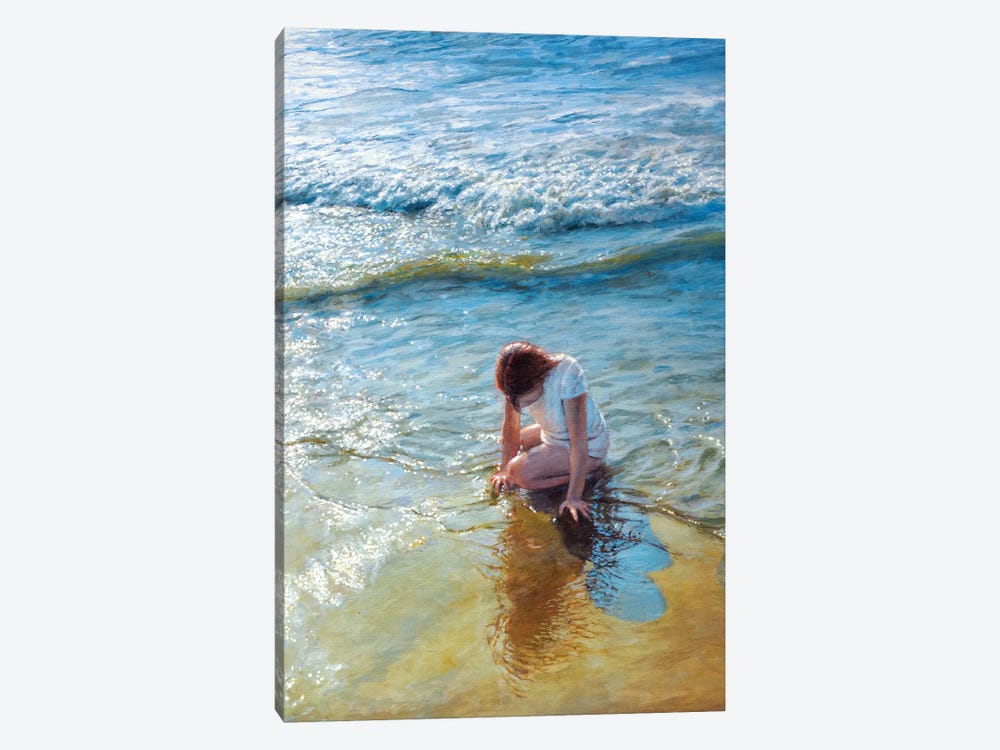 Caressed By The Ocean by Ralf Heynen 1-piece Canvas Art