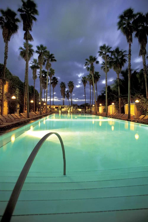 Delano Beach Club Pool, South Beach, Miami Beach, Florida, USA