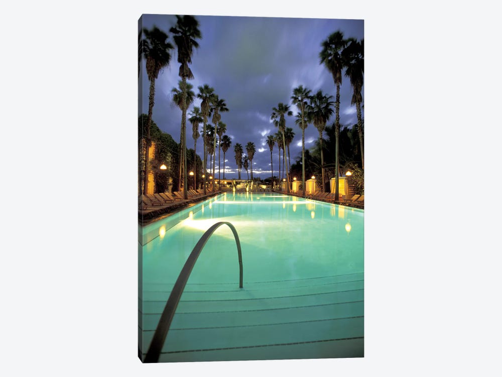 Delano Beach Club Pool, South Beach, Miami Beach, Florida, USA by Robin Hill 1-piece Canvas Art