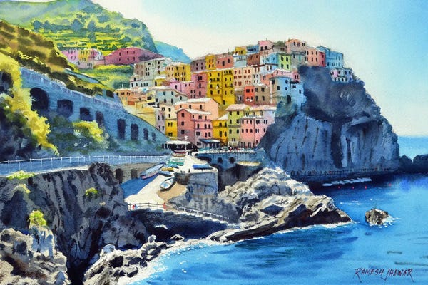 Ramesh Jhawar: Colors Of Cinque Terre by Ramesh Jhawar